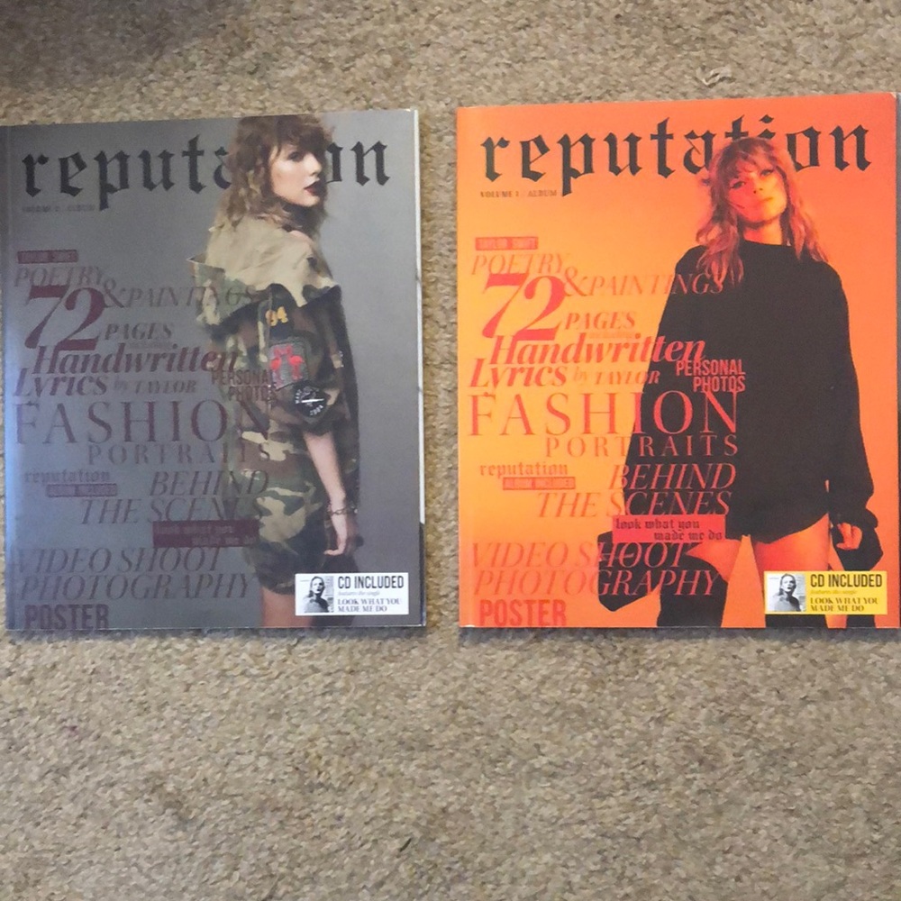 Taylor Swift Reputation Magazines